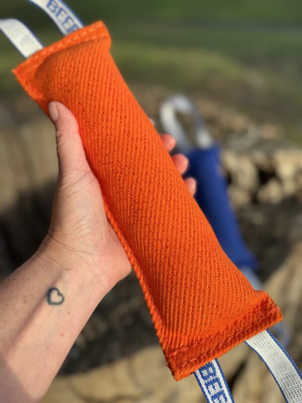 Beefy Linen Tug Toy double handle - Image 2